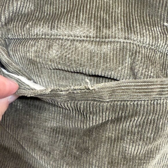 ✅ Mens L VTG Sears Utility Outerwear Brown Corduroy Jacket *Talon Zipper **FLAWS - Picture 4 of 16